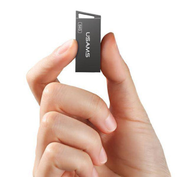 USAMS Memorie USB 2.0, slim, carcasa metal, 16 GB - 3