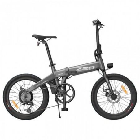Bicicleta electrica pliabila HIMO Z20, Roti 20”, Motor 250W, Autonomie pana la 50-80 Km, Viteza maxima 25Km/h, Gri