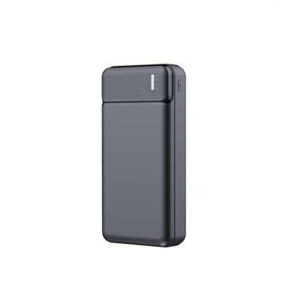 Techsuit - Power Bank Dual USB (PB-N2) - cu semne LED pentru starea de alimentare, 20000 mAh - negru - 1