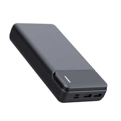 Techsuit - Power Bank Dual USB (PB-N2) - cu semne LED pentru starea de alimentare, 20000 mAh - negru - 2