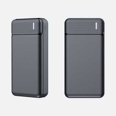 Techsuit - Power Bank Dual USB (PB-N2) - cu semne LED pentru starea de alimentare, 20000 mAh - negru - 6