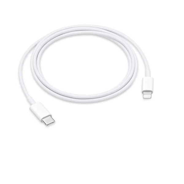 Cablu date iPhone APPLE MM0A3ZM/A, Lightning - USB-C, 1m, alb