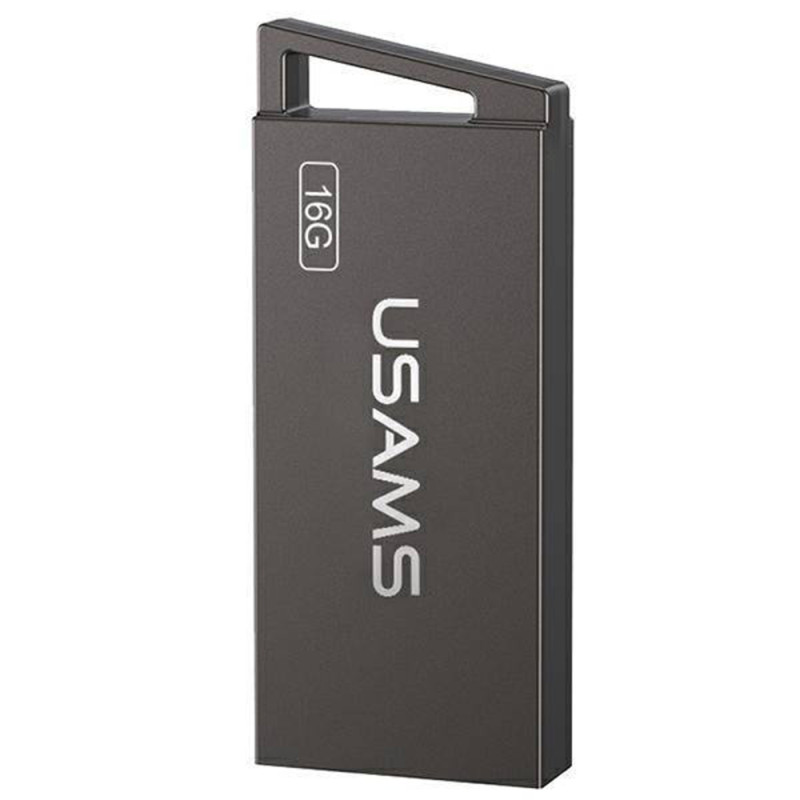 USAMS Memorie USB 2.0, slim, carcasa metal, 16 GB - 1