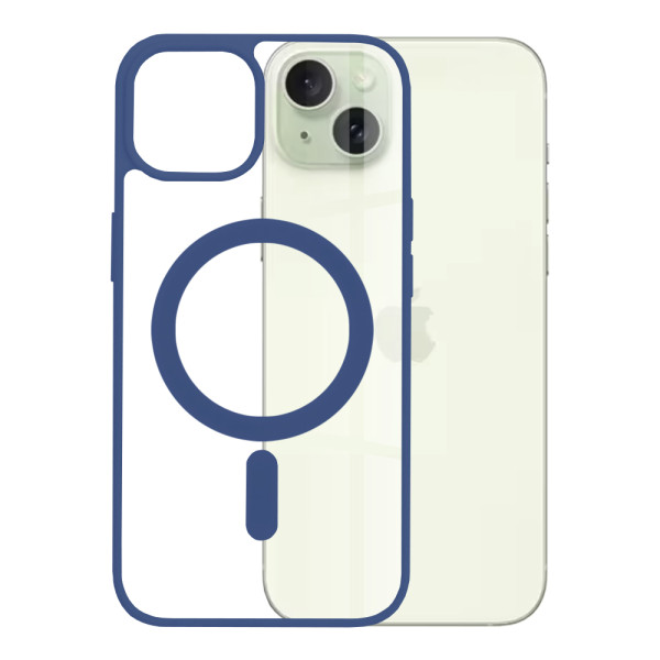 Husa iPhone 15 Plus Techsuit MagSafe, albastru