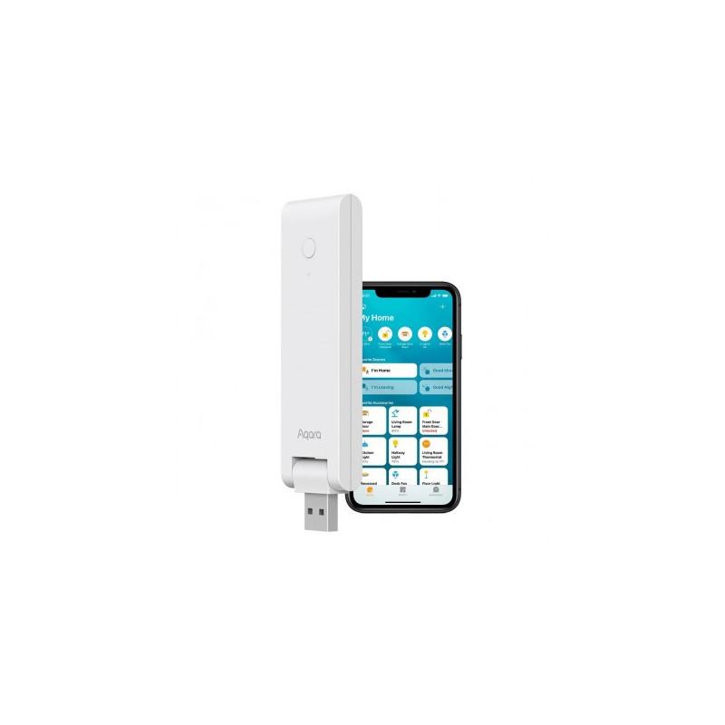 Senzor multifunctional Smart Gateway Wireless AQARA Hub E1 compatibil cu Apple HomeKit si Google Assistant - 1