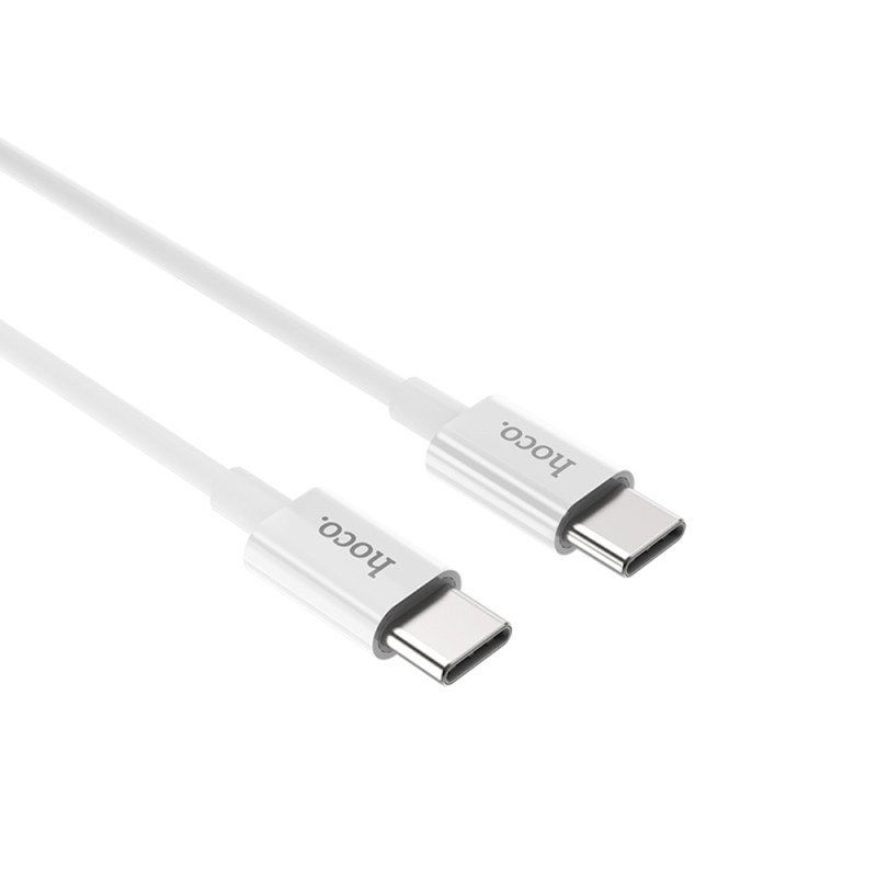 Hoco - Cablu de date Skilled (X23) - USB Type-C la USB Type-C, 15W, 3A, 1,0 m - Negru - 5