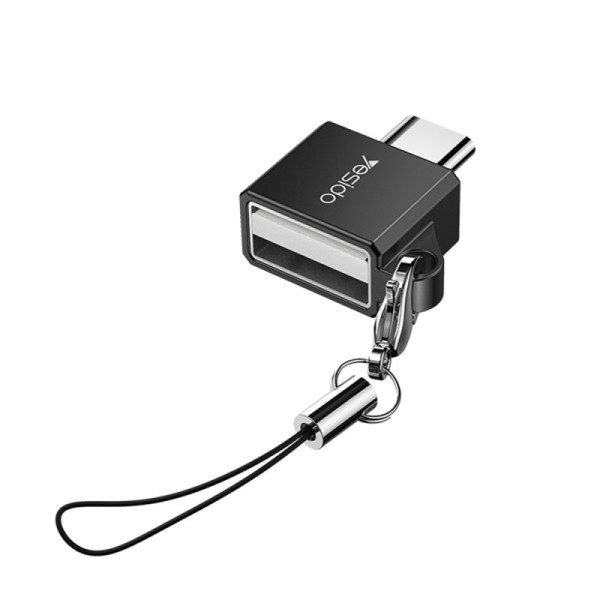 Adaptor OTG Type-C la USB 480Mbps - Yesido (GS08) - Black