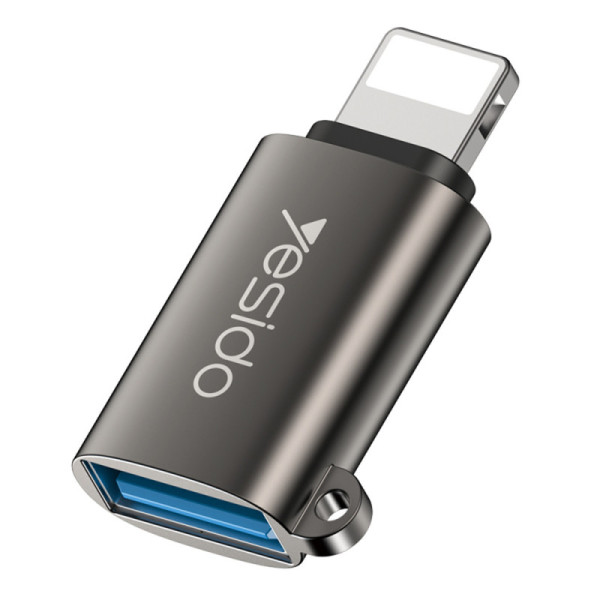Adaptor OTG USB 3.0 la Lightning 480Mbps - Yesido (GS14) - Black