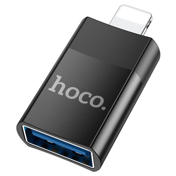Adaptor OTG Lightning la USB-A - Hoco (UA17) - Black