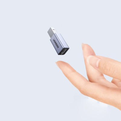 Adaptor OTG Type-C la USB-B 480Mbps - Ugreen (20120) - Gray - 4