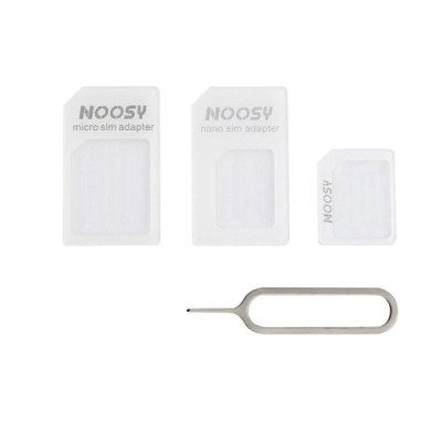 Adaptor pentru SIM, Nano, Micro - Techsuit Unlimited Innovation - White - 2