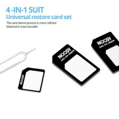 Adaptor pentru SIM, Nano, Micro - Techsuit Unlimited Innovation - White - 9