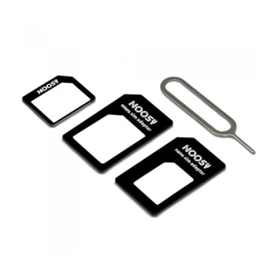 Adaptor pentru SIM, Nano, Micro - Techsuit Unlimited Innovation - Black - 2