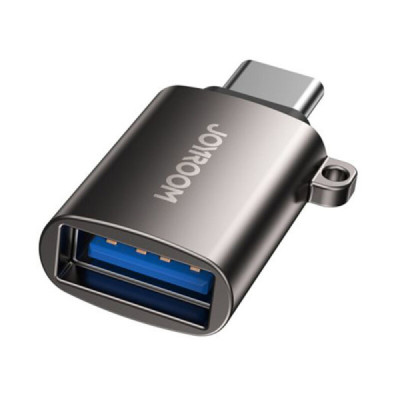 Adaptor Portabil USB la Type-C - JoyRoom (S-H151) - Black - 1
