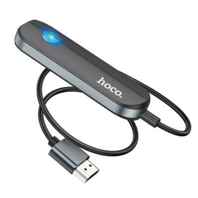 Adaptor HDMI Compatibil cu Apple - Hoco (UA23) - Black - 3