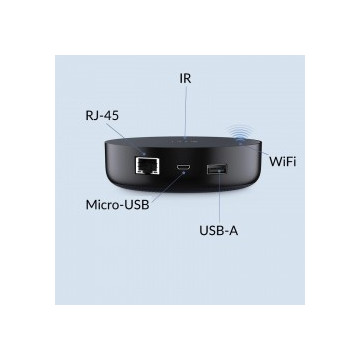 Senzor multifunctional Smart Gateway Wireless AQARA Hub M2, compatibil cu Apple HomeKit - 3