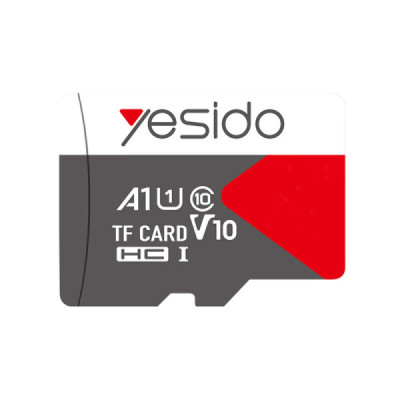 Card de memorie MircoSD 8GB + Adaptor - Yesido (FL14) - Black - 1