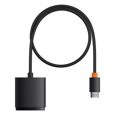 Adaptor HDMI la 2x HDMI, 4K@60Hz - Baseus Adapter AirJoy (B01331105111-01) - Black - 4