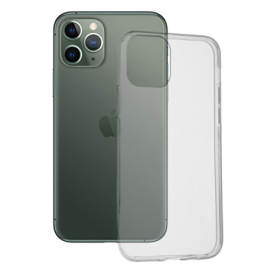 Husa pentru iPhone 11 Pro - Techsuit Clear Silicone - Transparent - 1