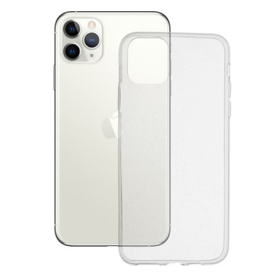 Husa pentru iPhone 11 Pro Max - Techsuit Clear Silicone - Transparent - 1