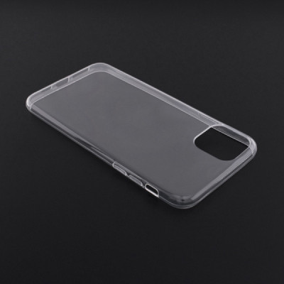Husa pentru iPhone 11 Pro Max - Techsuit Clear Silicone - Transparent - 3