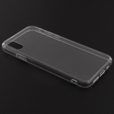 Husa pentru iPhone X / XS - Techsuit Clear Silicone - Transparenta - 2