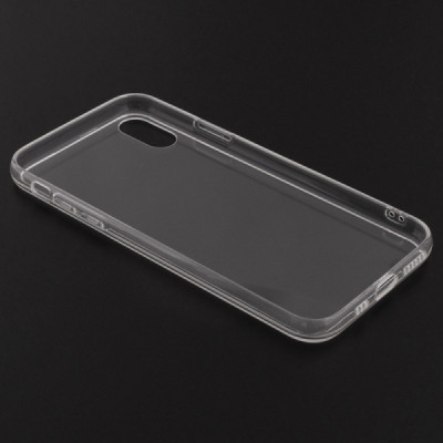 Husa pentru iPhone X / XS - Techsuit Clear Silicone - Transparenta - 3