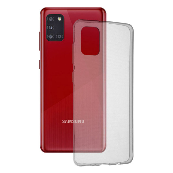 Husa pentru Samsung Galaxy A31 - Techsuit Clear Silicone - Transparent