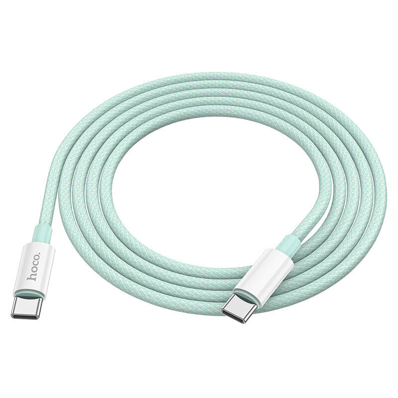 Cablu Super Fast Charging USB-C 100W Hoco X68, 1m, verde - 3