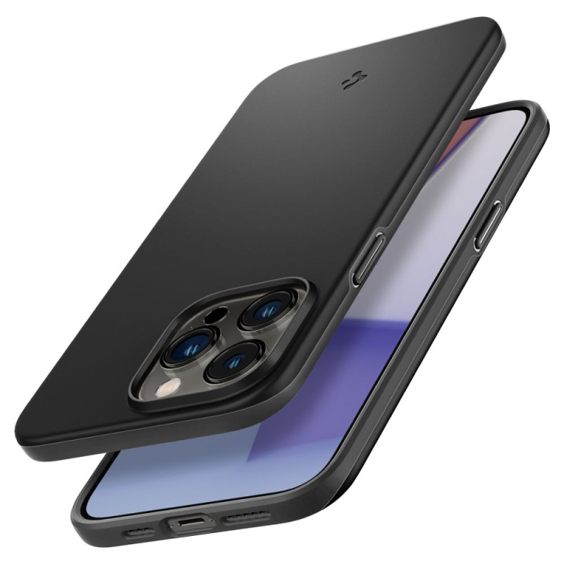 Husa iPhone 14 Pro Max Spigen Thin Fit, negru - 3