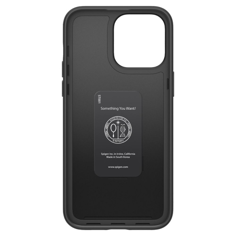 Husa iPhone 14 Pro Max Spigen Thin Fit, negru - 7
