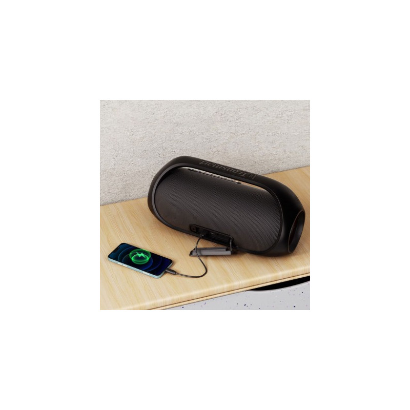 Boxa Portabila Tronsmart Bang Outdoor Party Bluetooth Speaker, Black, 60W, Waterproof IPX6, Autonomie 15 ore - 4