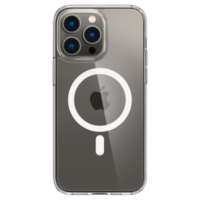 Husa Spigen compatibila iPhone 14 Pro Ultra Hybrid MagSafe, transparenta - 3