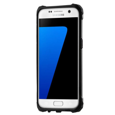 Husa pentru Samsung Galaxy S7 - Techsuit Hybrid Armor - Black - 3
