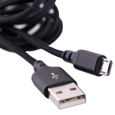 Cablu de date Micro-USB Hoco X14, 2.4A, 2m, negru - 6