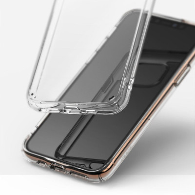 Husa pentru iPhone 11 - Ringke Fusion - Clear - 4
