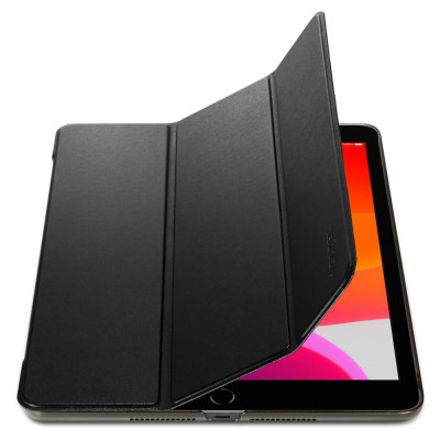 Husa Apple iPad 7 10.2 (2019) Spigen Smart Fold Pro, negru - 2