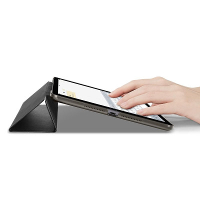 Husa Apple iPad 7 10.2 (2019) Spigen Smart Fold Pro, negru - 5