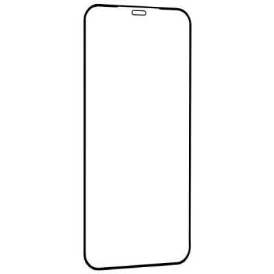 Folie pentru iPhone 12 / 12 Pro - Lito 2.5D FullGlue Glass - Black - 2