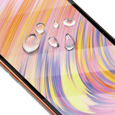 Folie sticla iPhone 14 Pro Max Mocolo 3D Full Glue, negru - 5