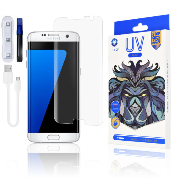 Folie pentru Samsung Galaxy S7 Edge - Lito 3D UV Glass - Clear
