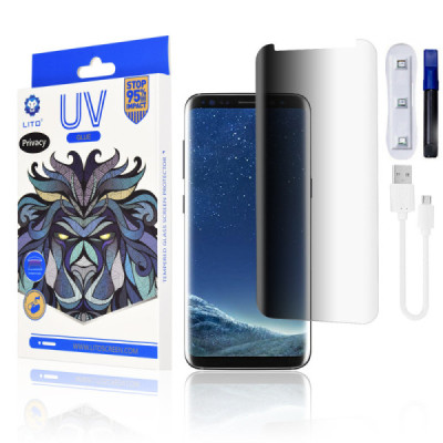 Folie pentru Samsung Galaxy S8 - Lito 3D UV Glass - Privacy - 1