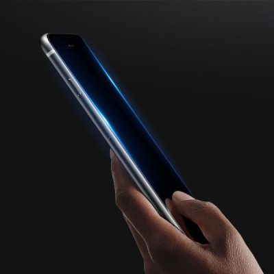 Folie pentru iPhone 7 / 8 / SE 2, SE 2020 / SE 3, SE 2022 - Dux Ducis Tempered Glass - Black - 6