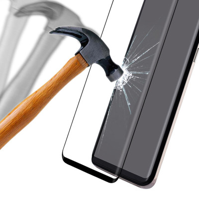 Folie sticla iPhone 14 Pro Max Mocolo 3D Full Glue, negru - 6