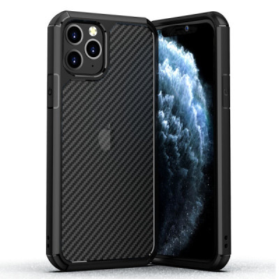 Husa pentru iPhone 11 Pro Max - Techsuit CarbonFuse - Black - 2