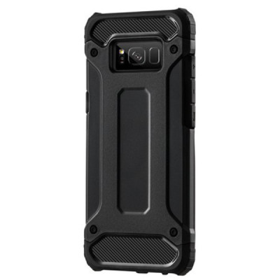 Husa pentru Samsung Galaxy S8 Plus - Techsuit Hybrid Armor - Black - 2