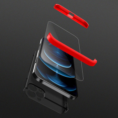 Husa pentru Iphone 12 Pro Max + Folie - GKK 360 - Black - 4