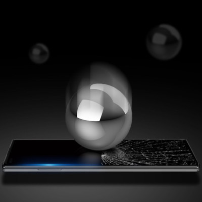 Folie pentru Samsung Galaxy S9 Plus - Dux Ducis Tempered Glass - Black - 4