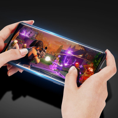Folie pentru Samsung Galaxy S20 Ultra 4G/5G - Dux Ducis Tempered Glass - Black - 3