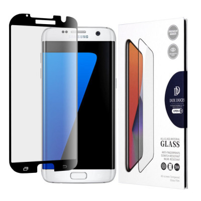 Folie pentru Samsung Galaxy S7 Edge - Dux Ducis Tempered Glass - Black - 1